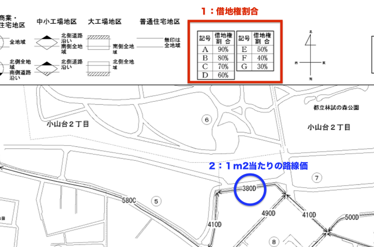 路線価図